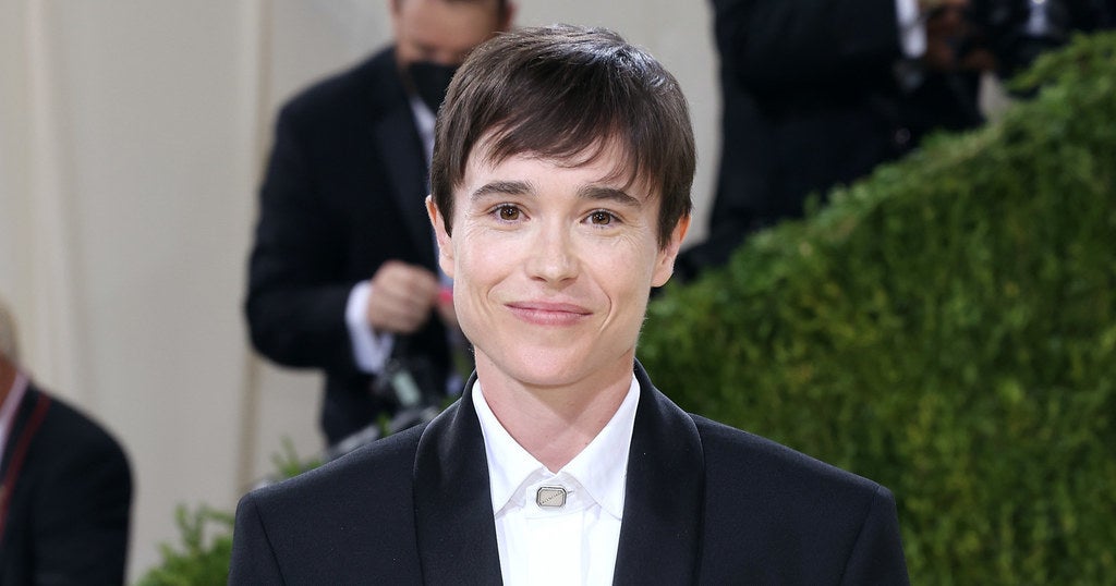 Elliot Page Adorned His Met Gala Outfit With A Simple Green Rose That Had A  Powerful Message