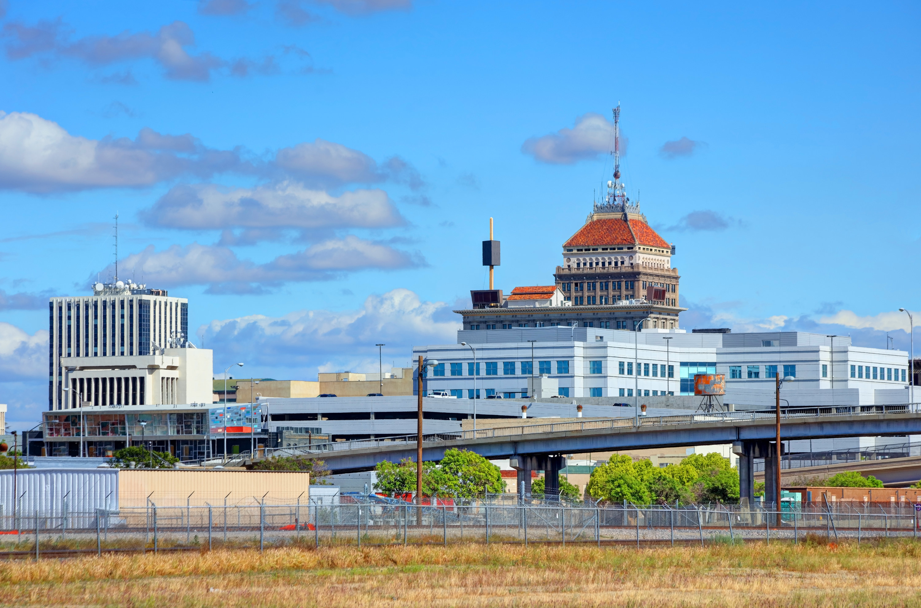 Fresno skyline