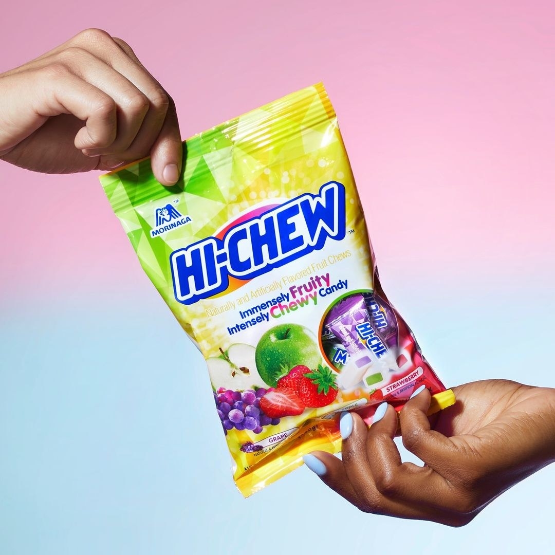 A bag of Hi-Chew candies in the flavor Original Mix