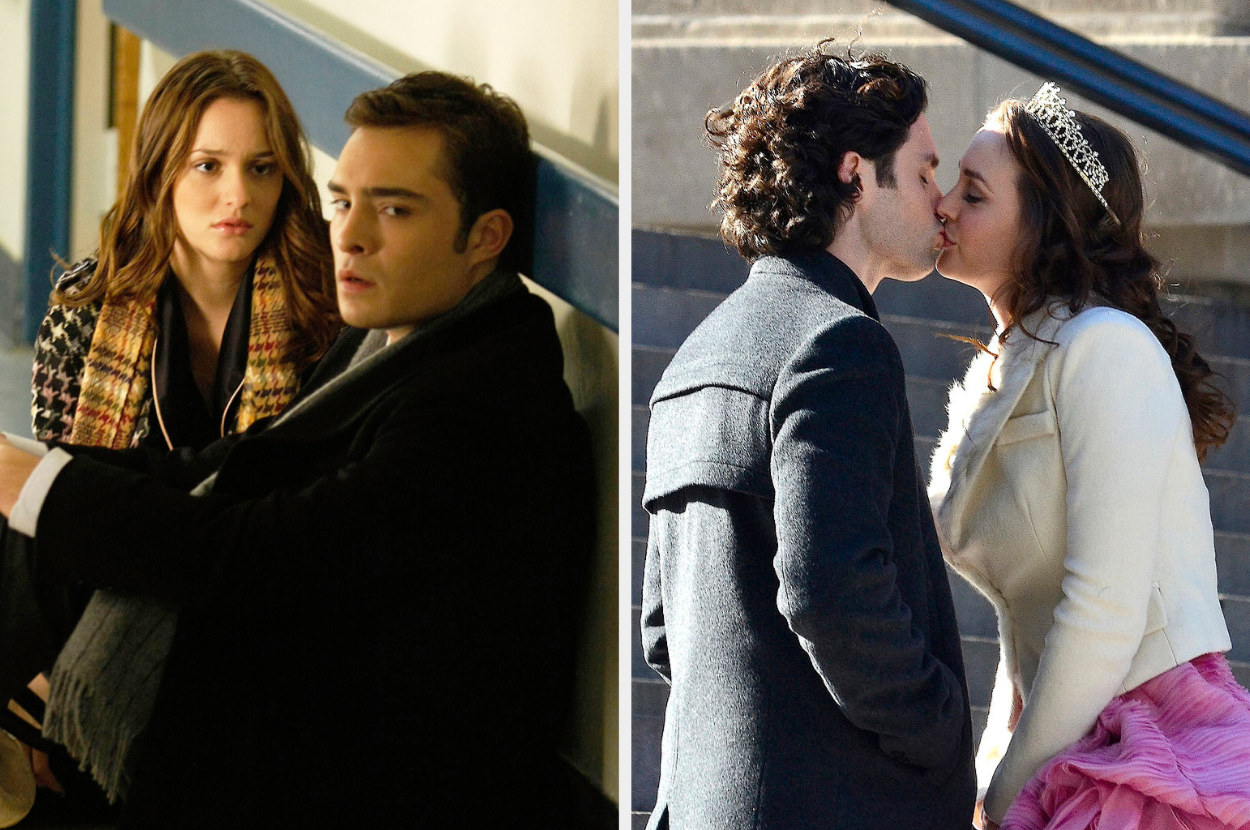 beso de boda de blair y chuck