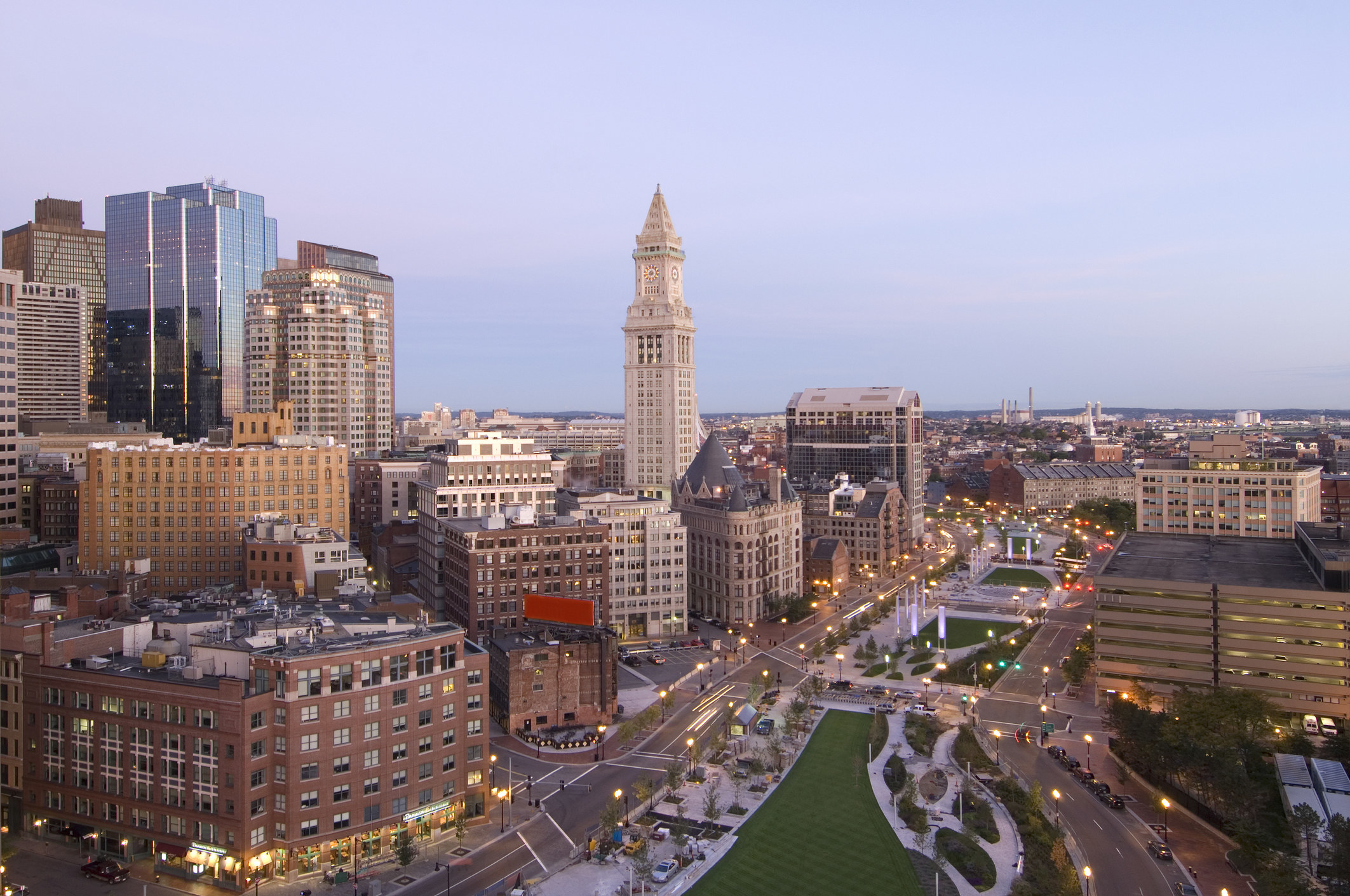 Skyscrapers in Boston