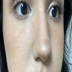 reviewer's face looking matte