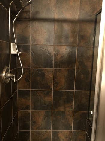 reviewer's same tile clean and bright