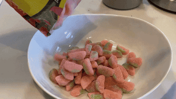 sour patch kids watermelon flavor (the best)