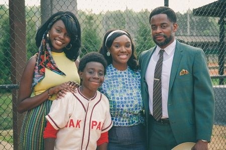 Laura Kariuki as Dean&#x27;s sister, Elisha &quot;EJ&quot; Williams as Dean, Saycon Sengbloh as Dean&#x27;s mother, and Dulé Hill as Dean&#x27;s father