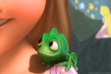 a gif of pascal looking skeptical