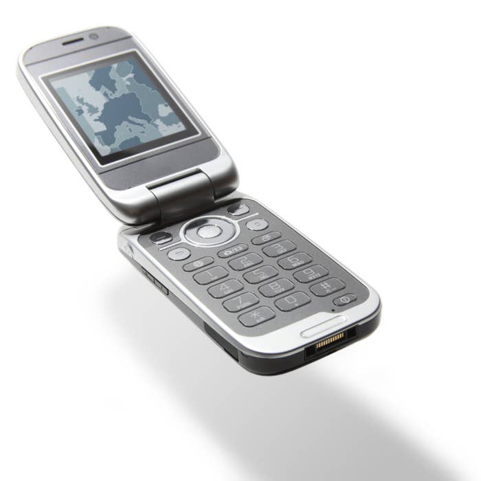 A flip phone