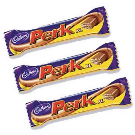 A perk chocolate bar