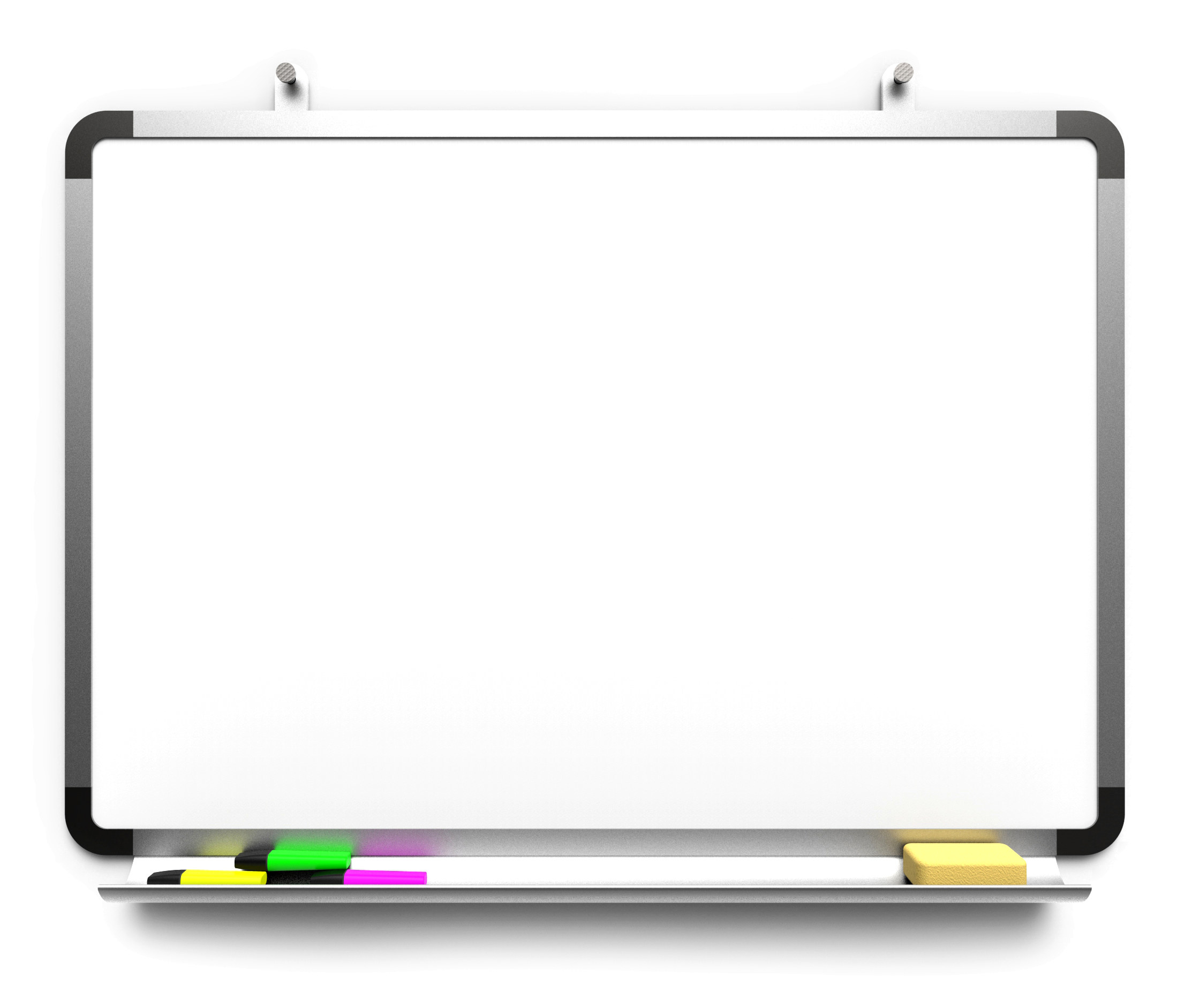 Photo of a hanging dry erase board