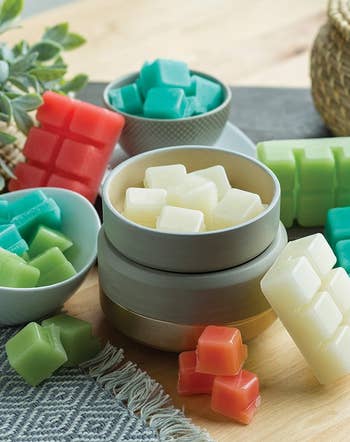 wax melts in and around a melter