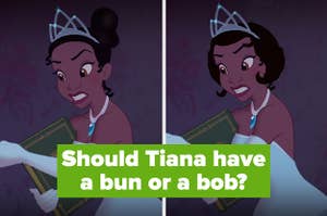 Should Tiana have a bun or a bob