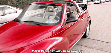 Gif of Steve Carell as Michael Scott in &quot;The Office&quot; driving car