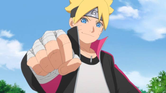 Bro showing uno reverse card to people who say boruto is just