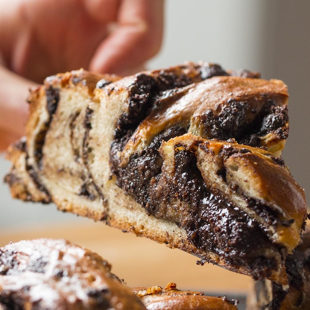 Chocolate Braided Swirl Bread (Babka)