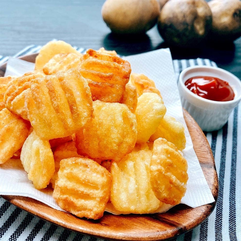 サックサク 一度食べたらやみつき 新感覚バブルポテトチップス