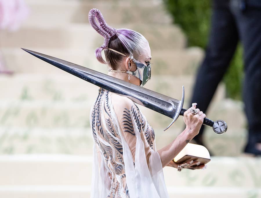 Grimes Explains Her "Dune" Inspired Met Gala Look