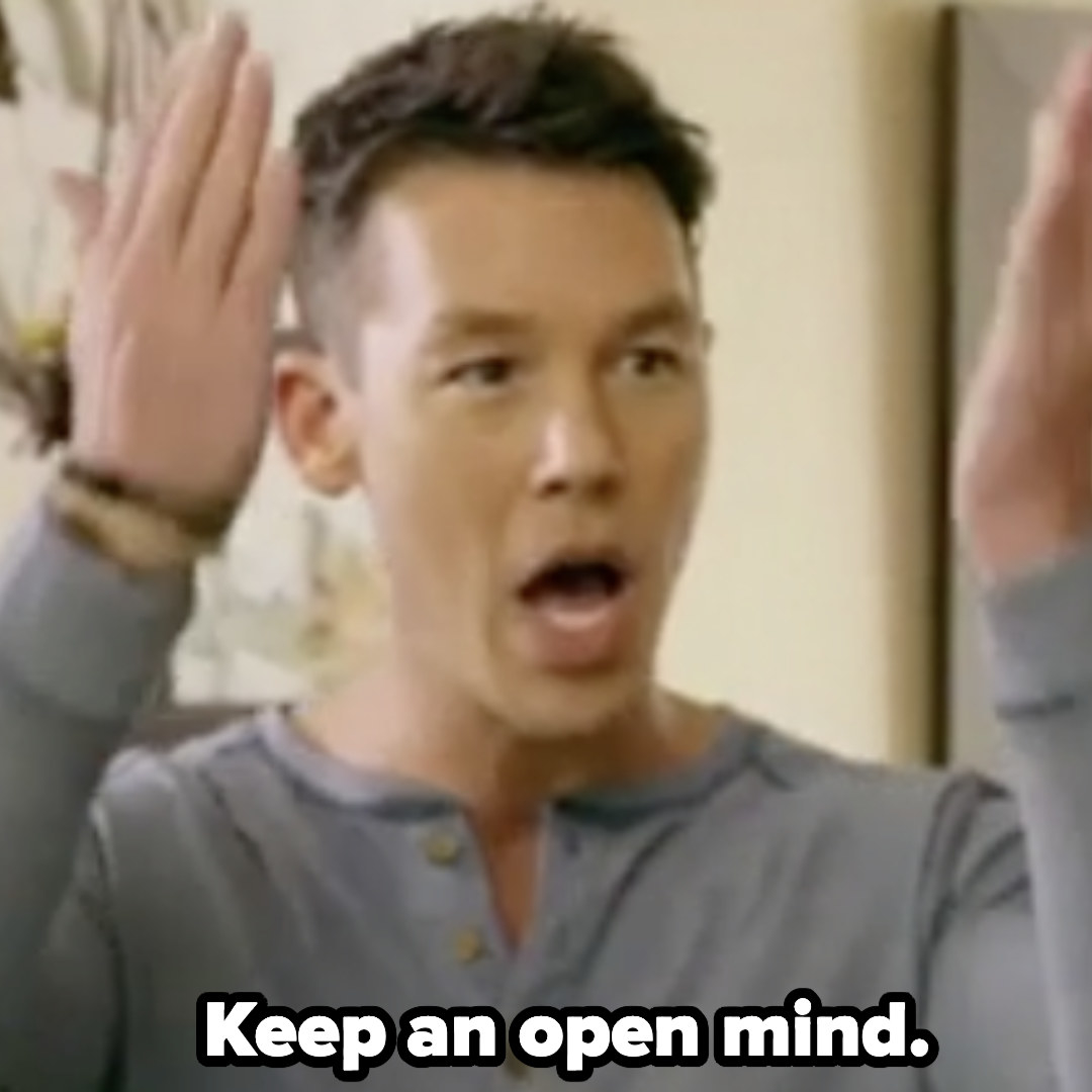 David from &quot;My Lottery Dream Home&quot; saying, &quot;Keep an open mind&quot;