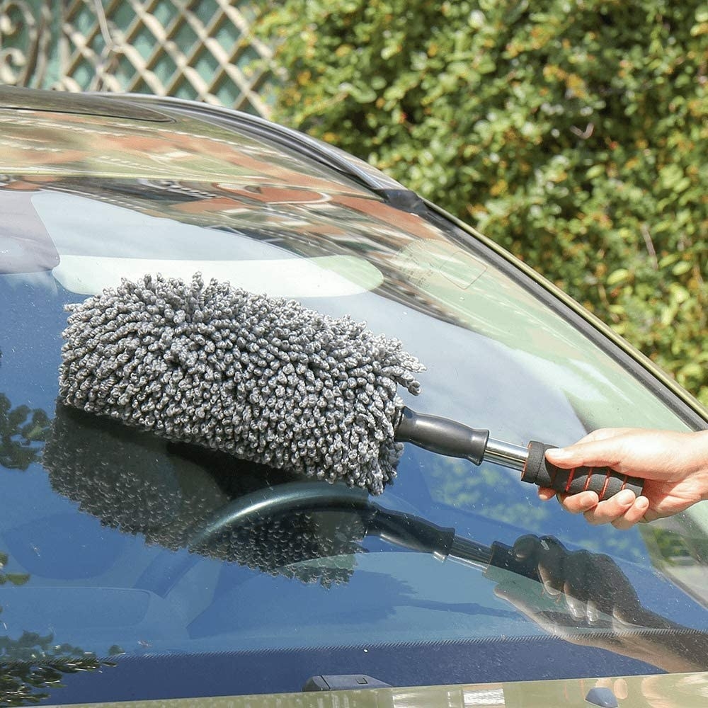 Detailers Preference Microfiber Wash Mop with Extendable Handle - Car Dusters & Detailing Brushes