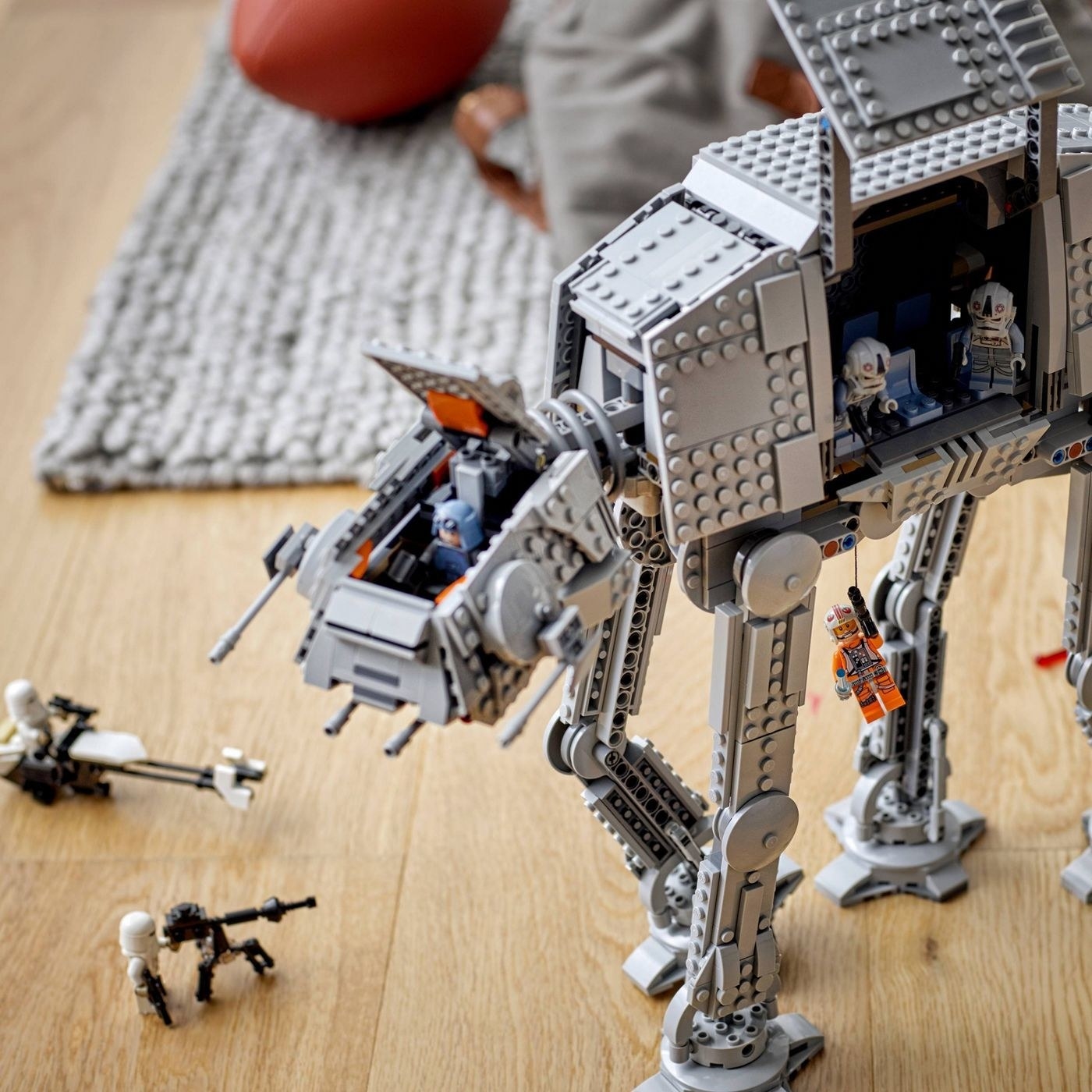 AT-AT LEGO set with figures
