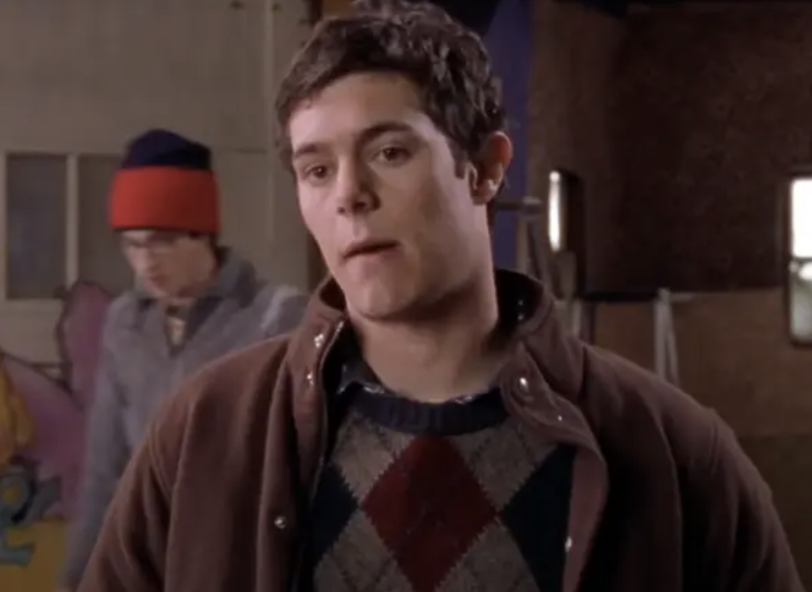 dave in gilmore girls looking confused