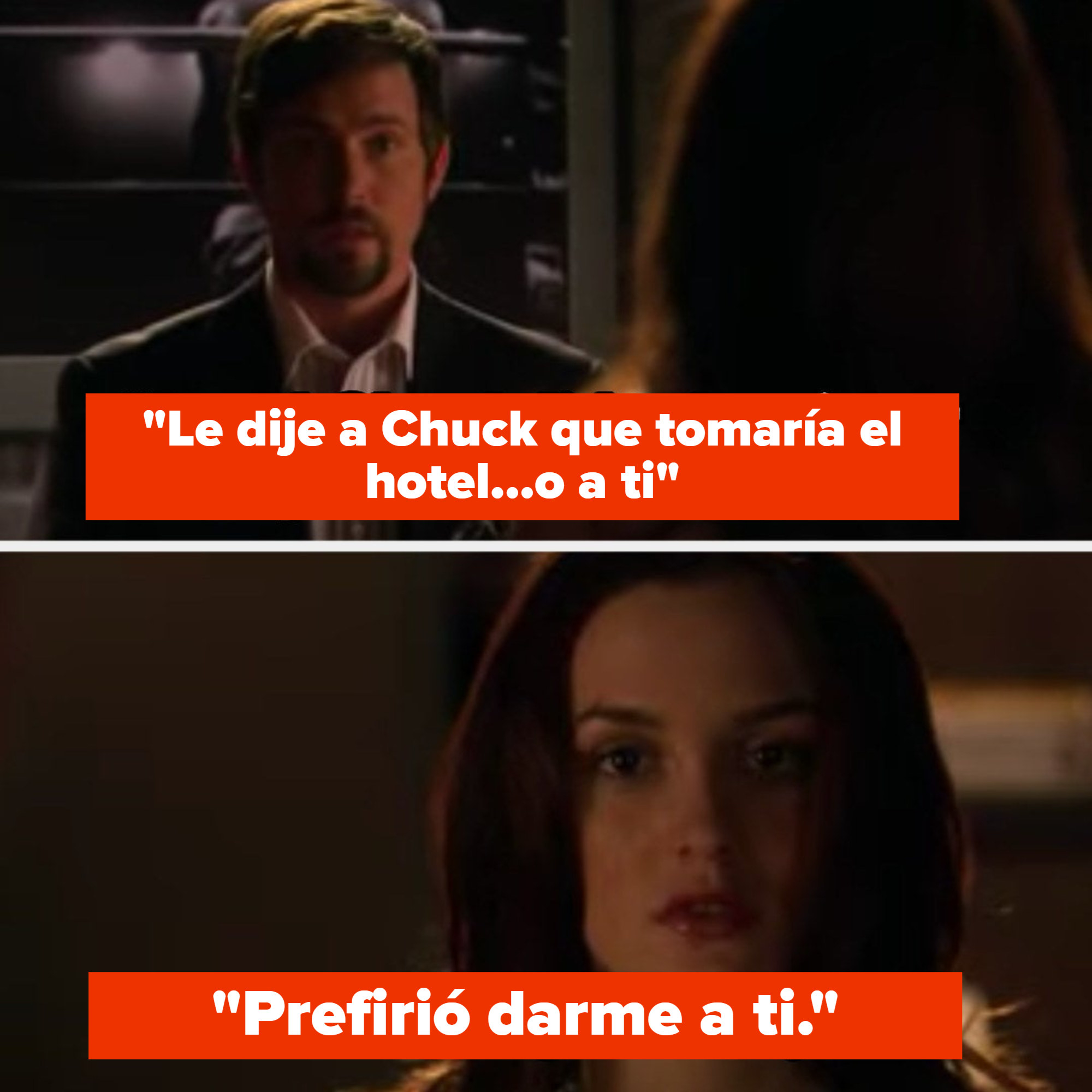 Jack: &quot;I told Chuck I&#x27;d take either you or the hotel, he chose to give me you&quot;