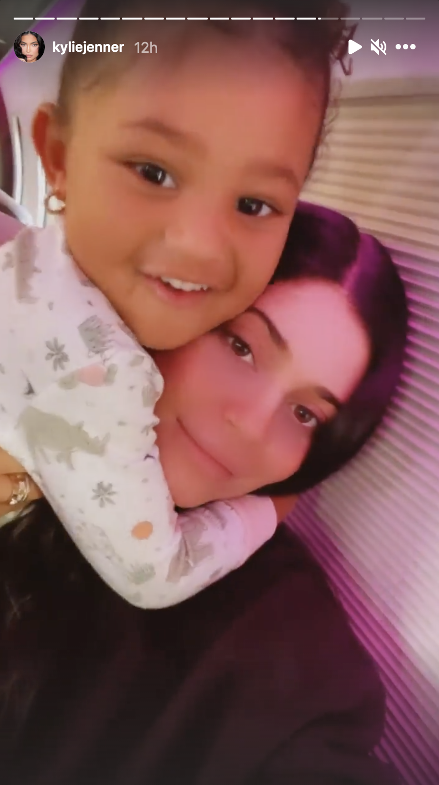 Stormi Webster Adorably Crashes Kylie Jenner's IG Video