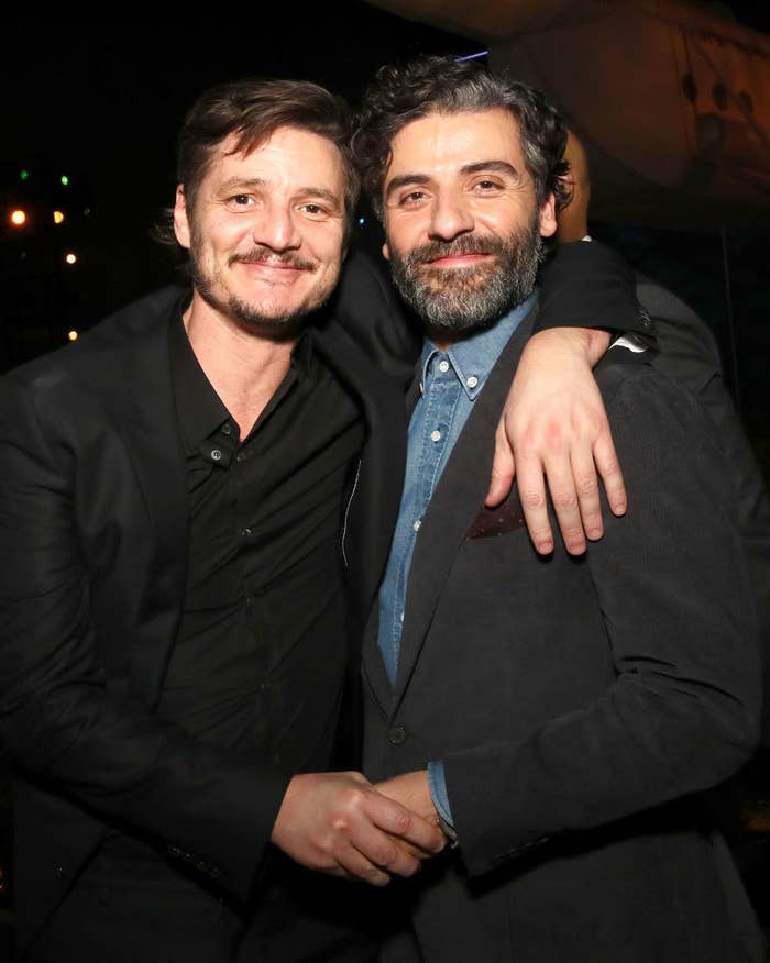 Pedro Pascal and Oscar Isaac