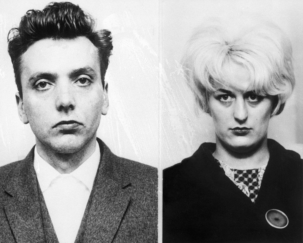 Mugshots of Ian Brady and Myra Hindley