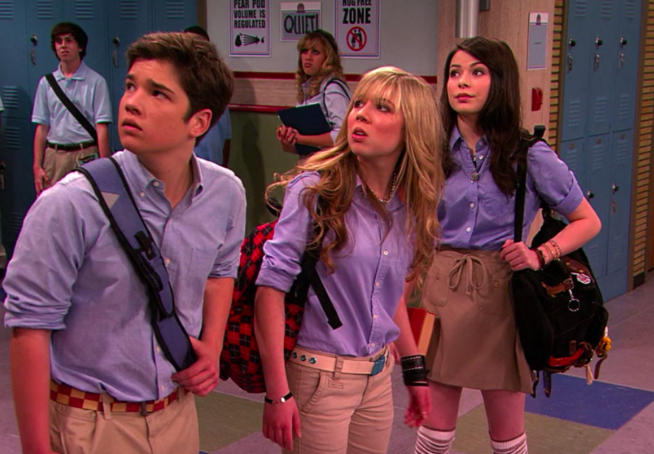 Freddie, Sam, and Carly from &quot;iCarly&quot;