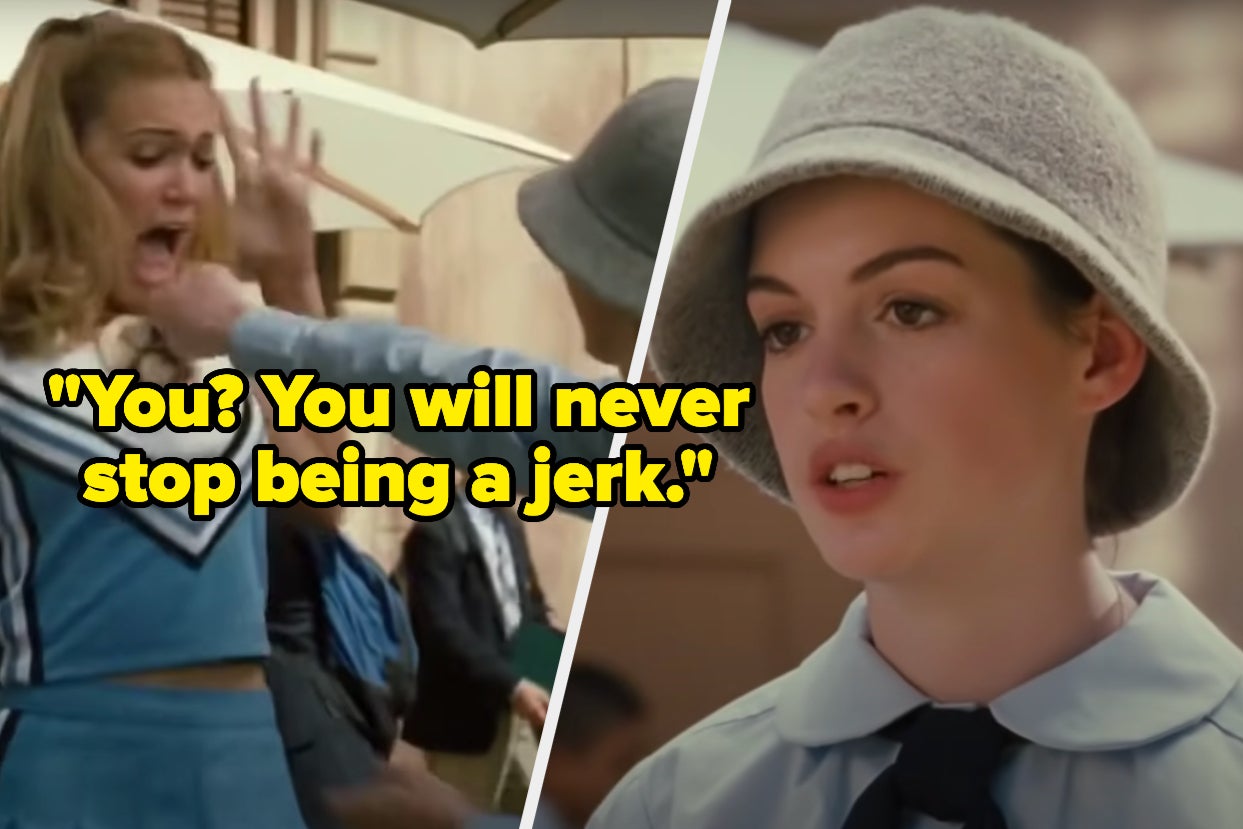 Mia tells Alana in Princess Diaries:
