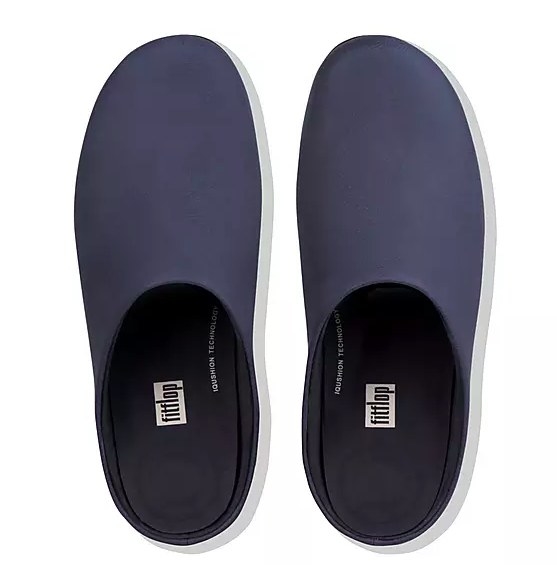 The blue slippers
