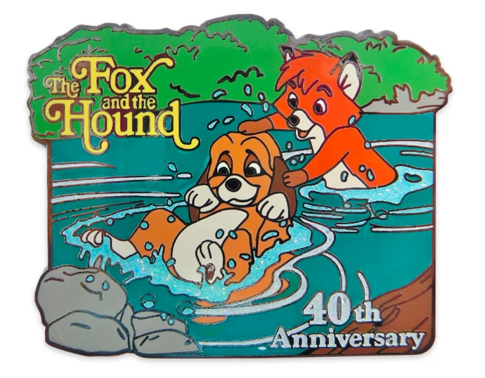 pin of the fox and hound playing