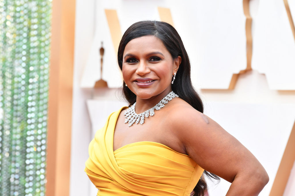Mindy Kaling on the Oscars red carpet