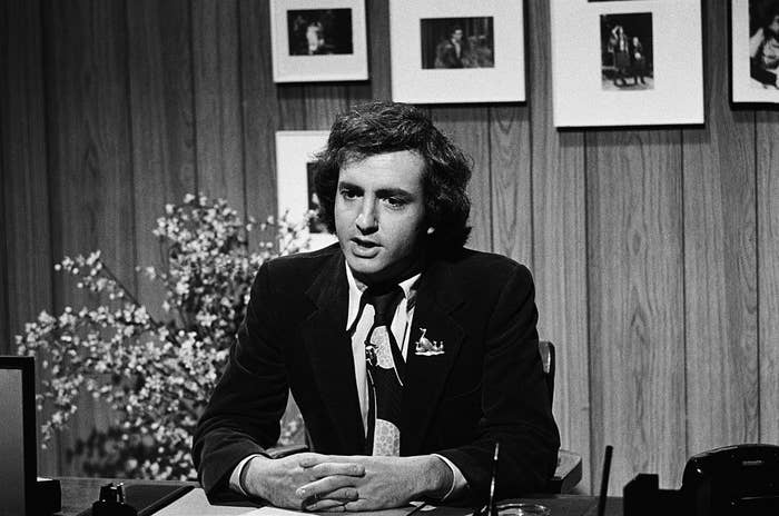 Lorne Michaels during an early season of the show
