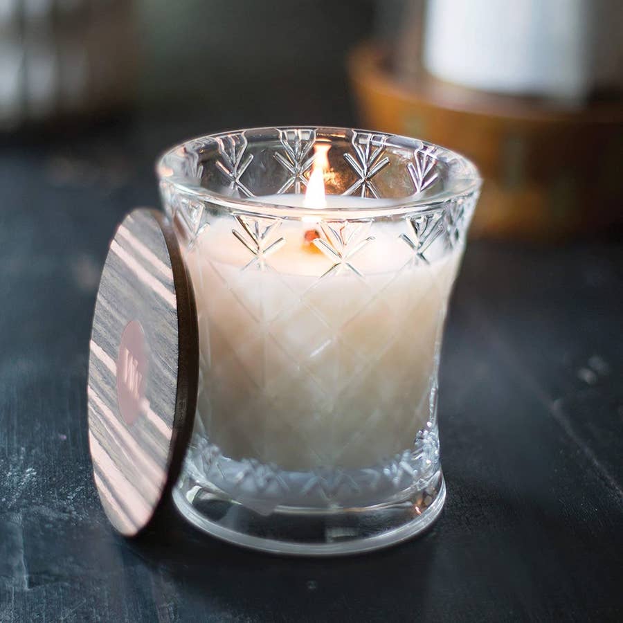 Whish Natural Soy Wax Candles - How to Burn Wood Wick Candles That crackle  tho! We love wooden wick candles; some sing to you like listening through a  conk shell, some crackle