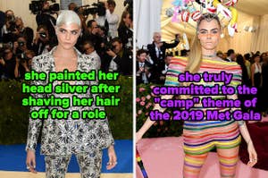 she always fully commits to the Met Gala theme