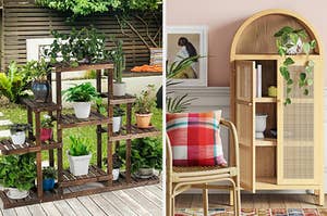 plant shelf / armoire