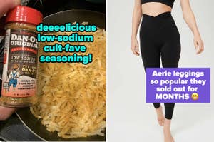seasoning and leggings 