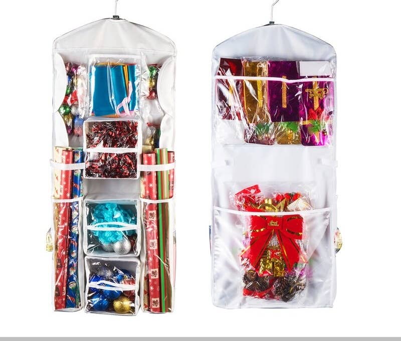 DIY Gift Wrap Storage Cart - Organized-ish  Gift wrap storage, Wrapping  paper storage, Gift wrap organization