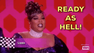 Lizzo saying ready as hell