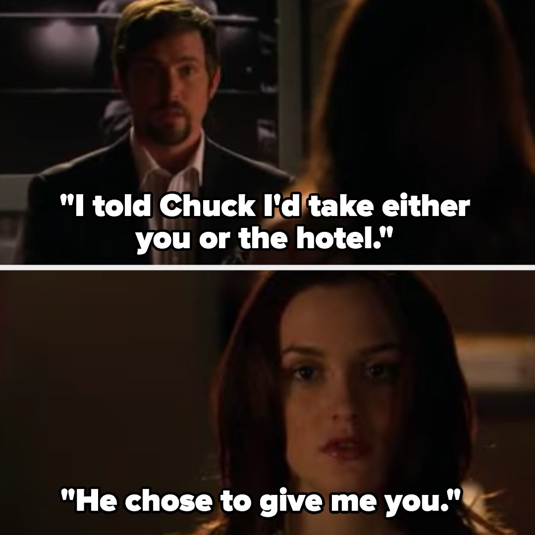 Jack: &quot;I told Chuck I&#x27;d take either you or the hotel, he chose to give me you&quot;