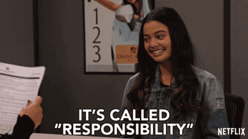 Nicole saying &quot;it&#x27;s called &#x27;responsibility&#x27;&quot; on No Good Nick