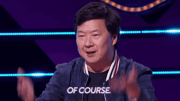 Ken Jeong saying, &quot;Of course&quot;