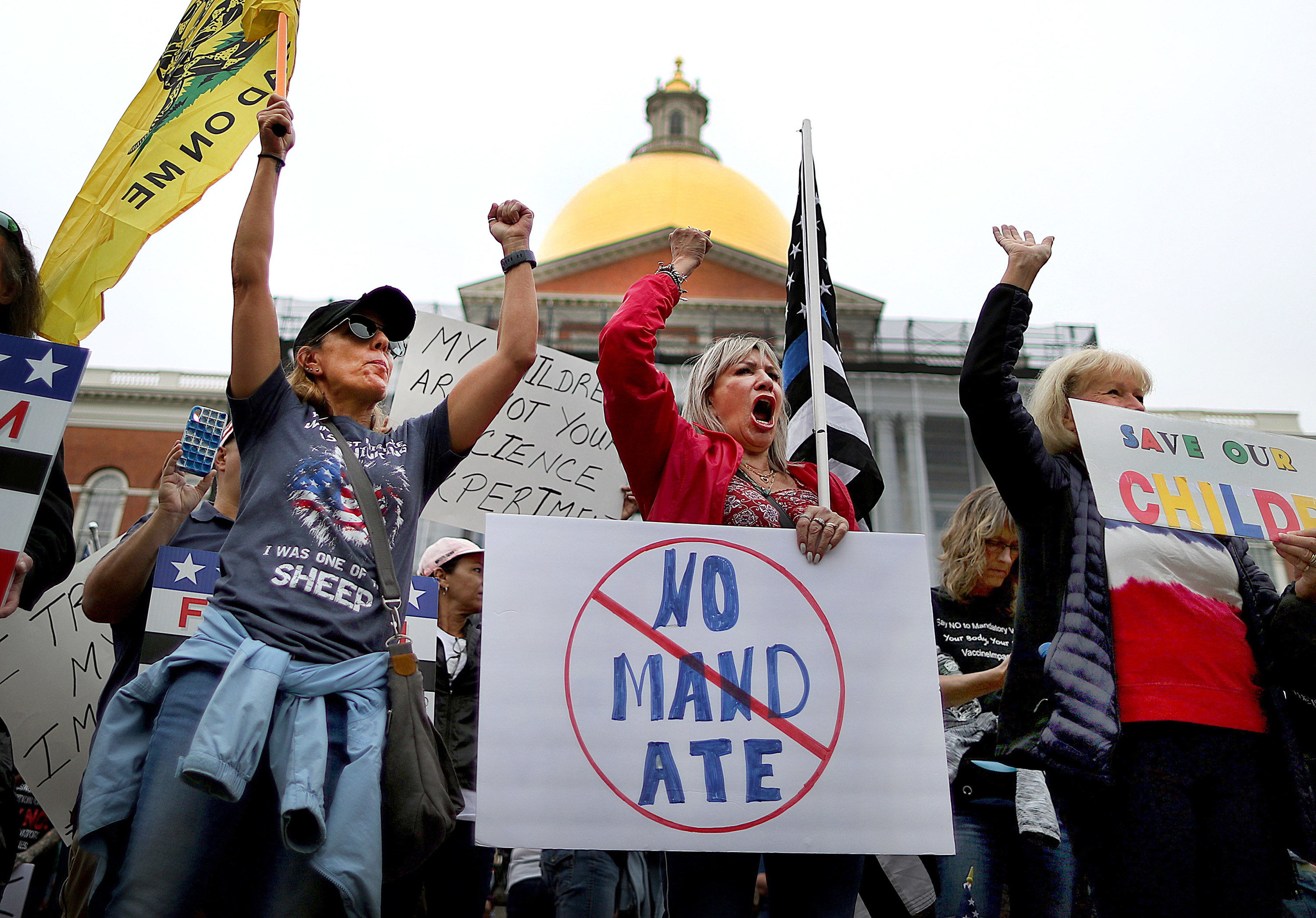 People protesting