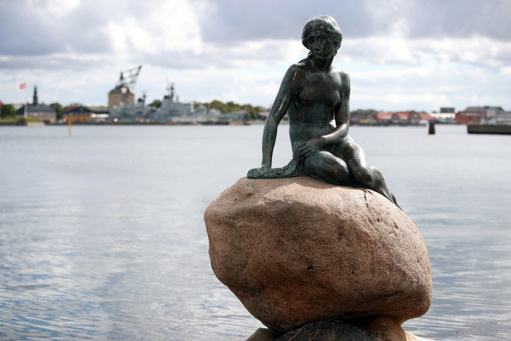 Hans Christian Anderson story-inspired statue