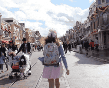 skipping into Disneyland