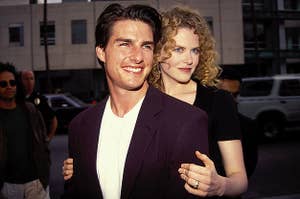 Tom Cruise and Nicole Kidman in Los Angeles 1992