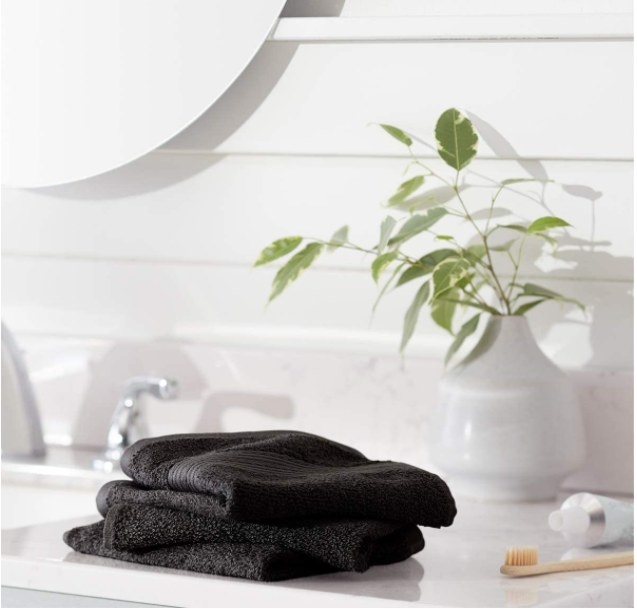 Foto de toallas de baño para manos.
