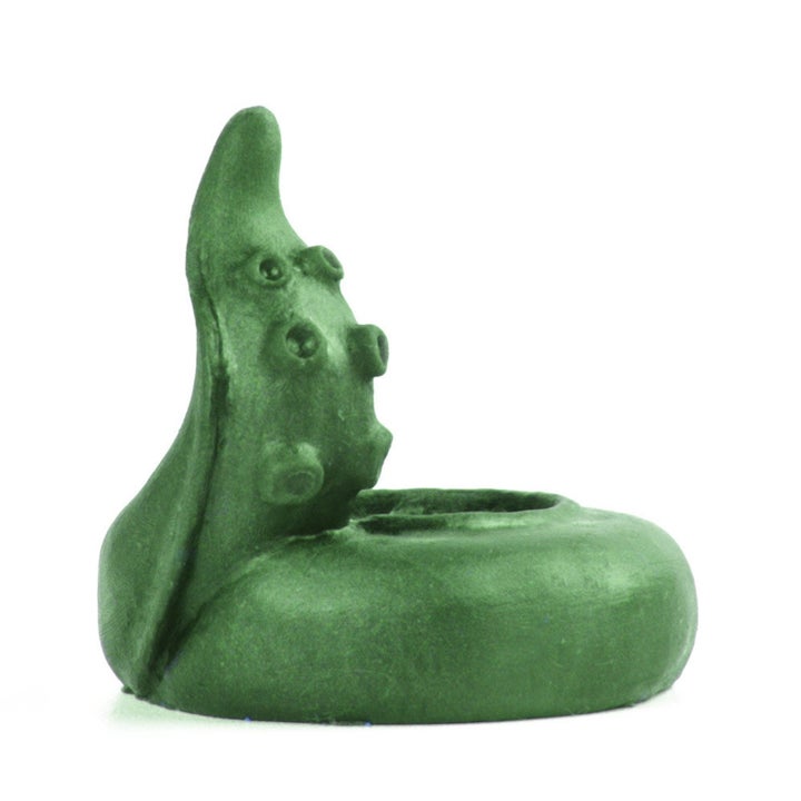 Green squid tentacle cock ring