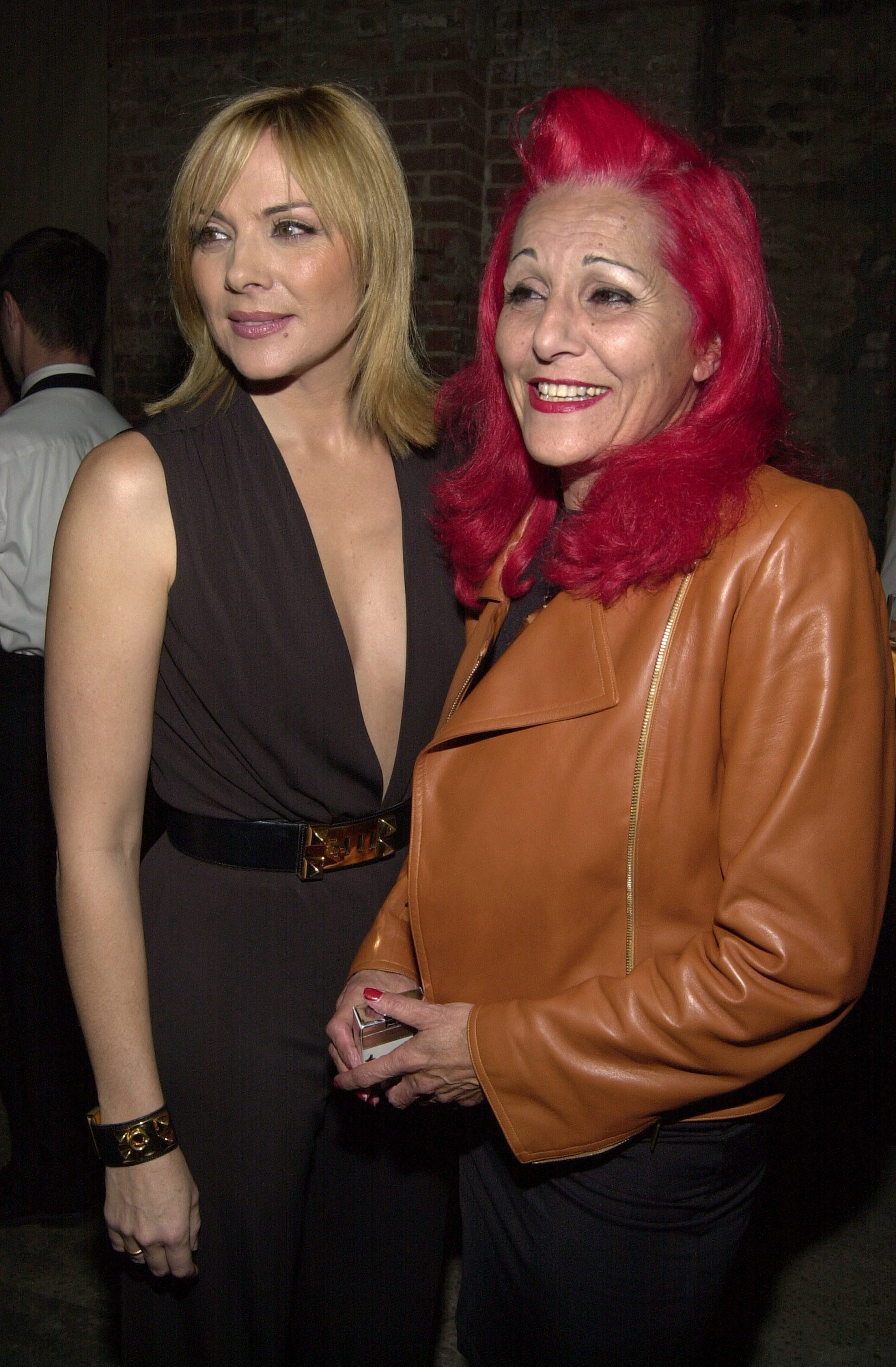 Kim Cattrall and Patricia Field